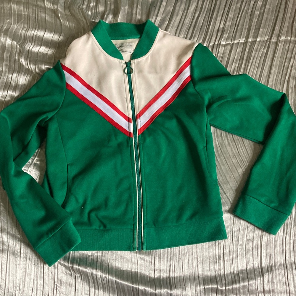 Urban outfitters green track jacket